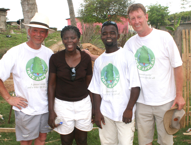 Tree planting in Ghana