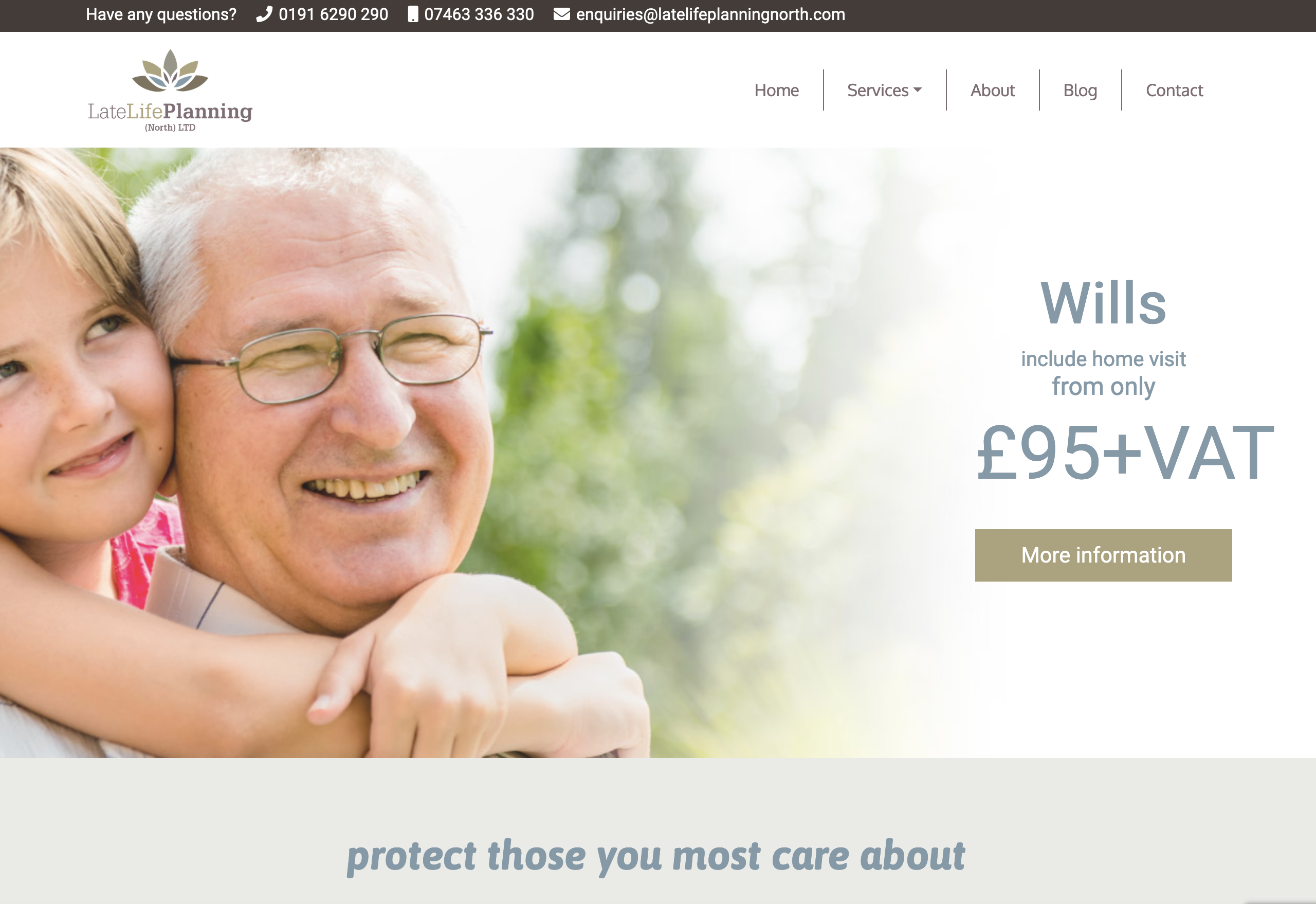 Late Life Planning (North) Ltd screenshot
