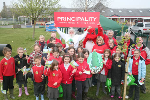 Principality tree planting day